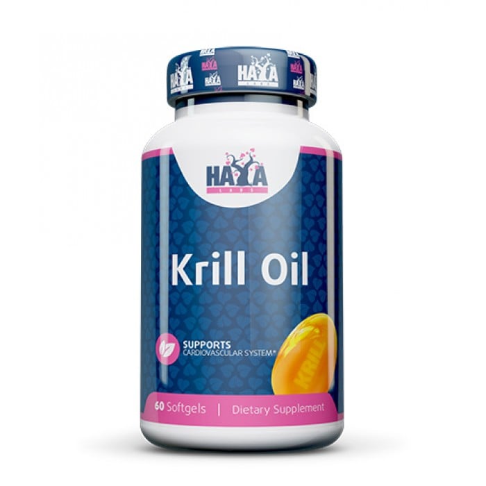 Haya Labs - Krill oil 500mg. / 60soft.